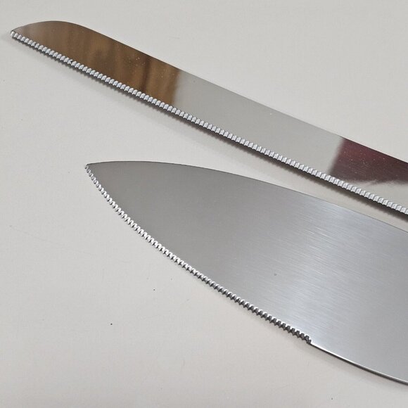 Sheffield Holly Red Berry Ceramic Handle Cake Pie Server Knife holiday Christmas - Picture 4 of 11